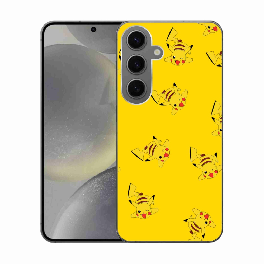 Gelový kryt mmCase na Samsung Galaxy S24 - pikachu