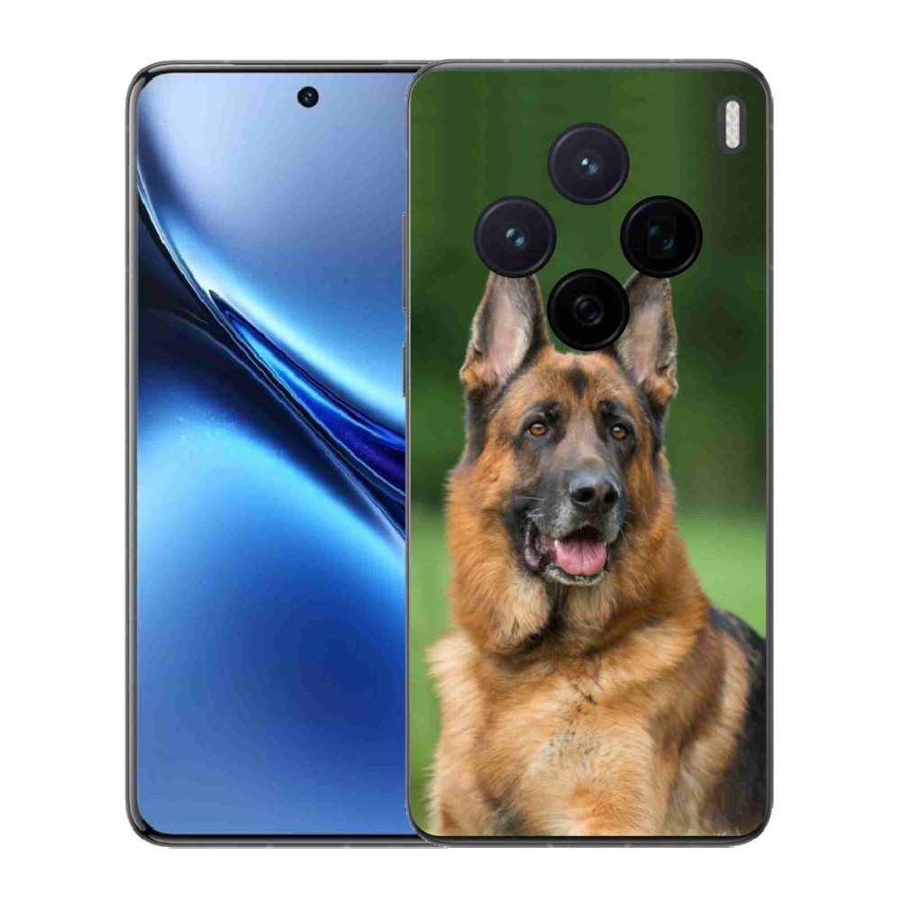 Gelový kryt mmCase na Vivo X200 5G - německý ovčák