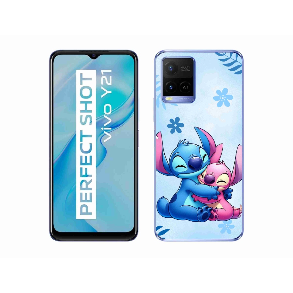 Gelový kryt mmCase na Vivo Y21/Y21s/Y33s - stitch 1
