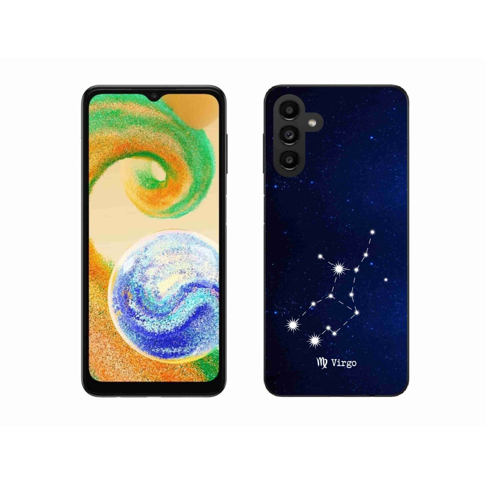Gelový kryt mmCase na Samsung Galaxy A04s (164.7x76.7x9.1mm) - souhvězdí Panny