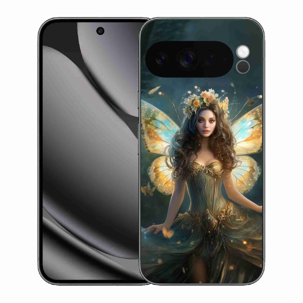 Gelový kryt mmCase na Google Pixel 10 Pro XL - motýlí žena