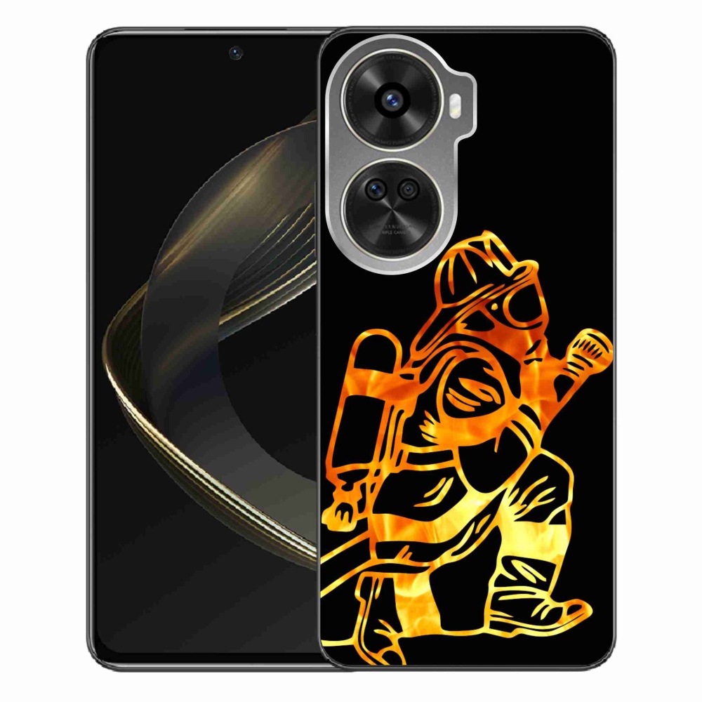 Gelový kryt mmCase na Huawei Nova 12 SE - hasič 1