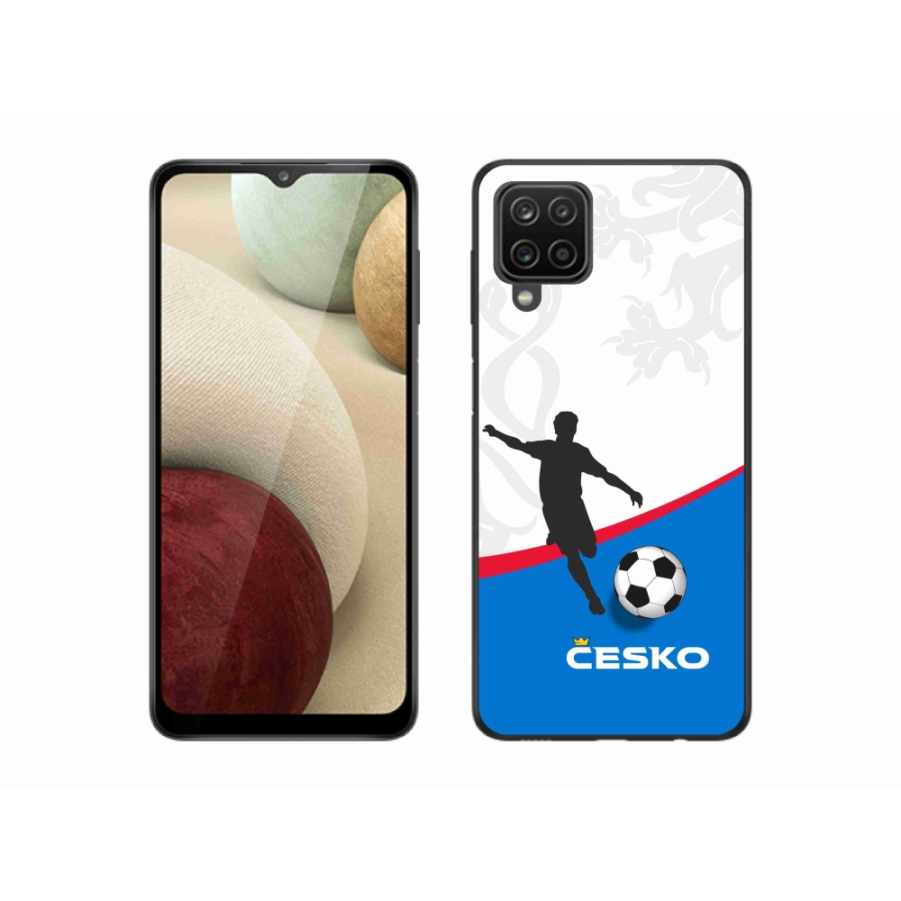 Gelový kryt mmCase na Samsung Galaxy M12 - fotbal Česko 1