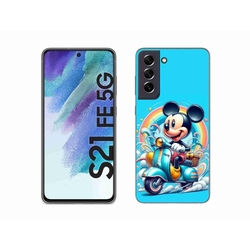 Gelový kryt mmCase na Samsung Galaxy S21 FE 5G - mickey mouse 2