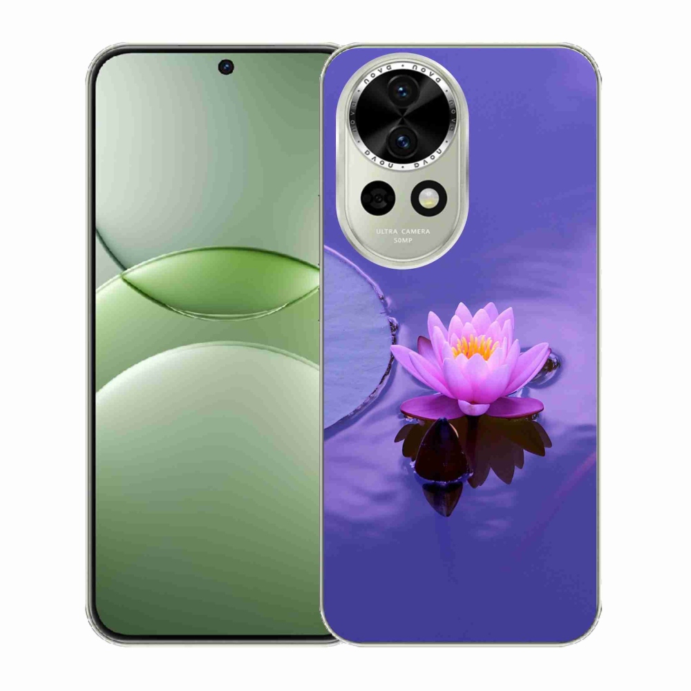Gelový kryt mmCase na Huawei Nova 13 5G - květ na hladině