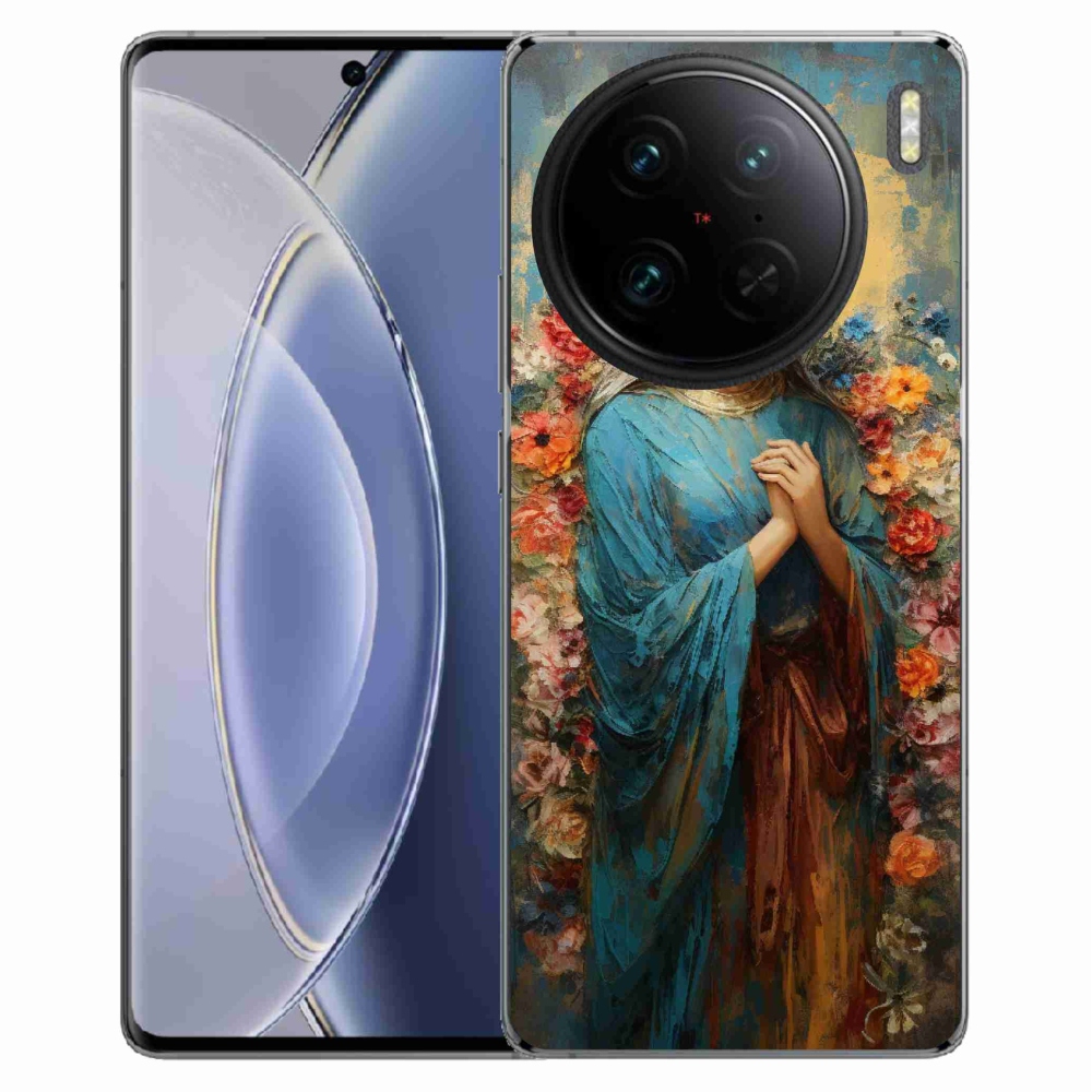 Gelový kryt mmCase na Vivo X90 Pro - svatá žena