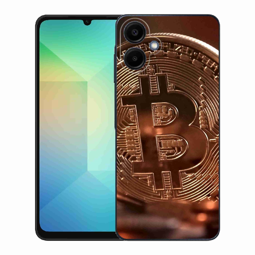 Gelový kryt mmCase na Samsung Galaxy A06 4G - bitcoin