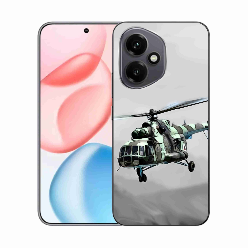 Gelový kryt mmCase na Honor 400 - vojenský vrtulník