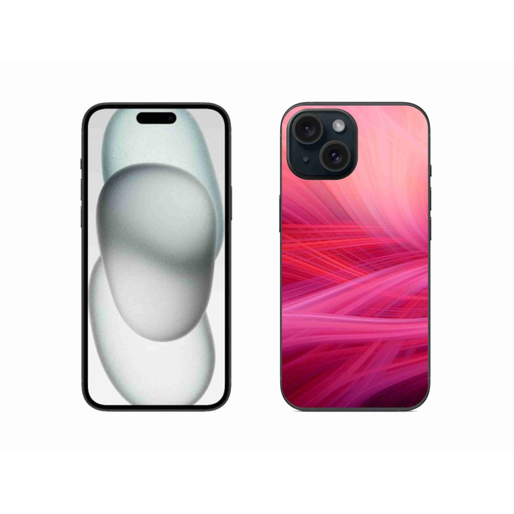 Gelový kryt mmCase na iPhone 15 - abstrakt 13