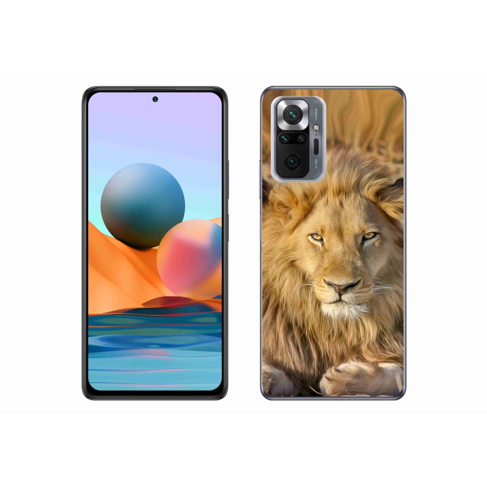 Gelový kryt mmCase na Xiaomi Redmi Note 10 Pro - lev 2