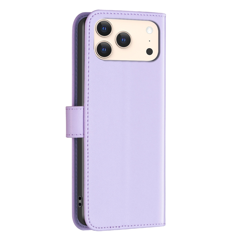 BNF knížkové pouzdro na iPhone 17 Pro Max - světlefialové