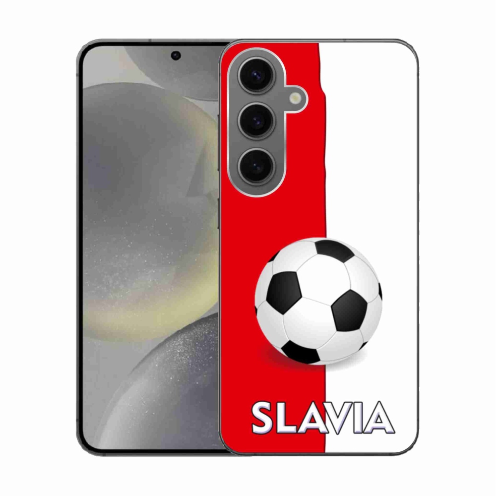 Gelový kryt mmCase na Samsung Galaxy S24 - fotbal 2