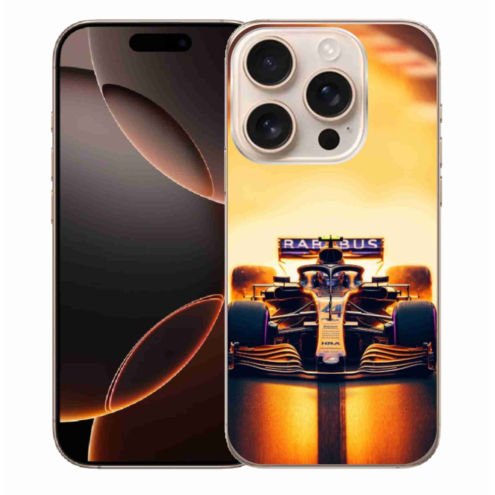 Gelový kryt mmCase na iPhone 16 Pro Max - formule