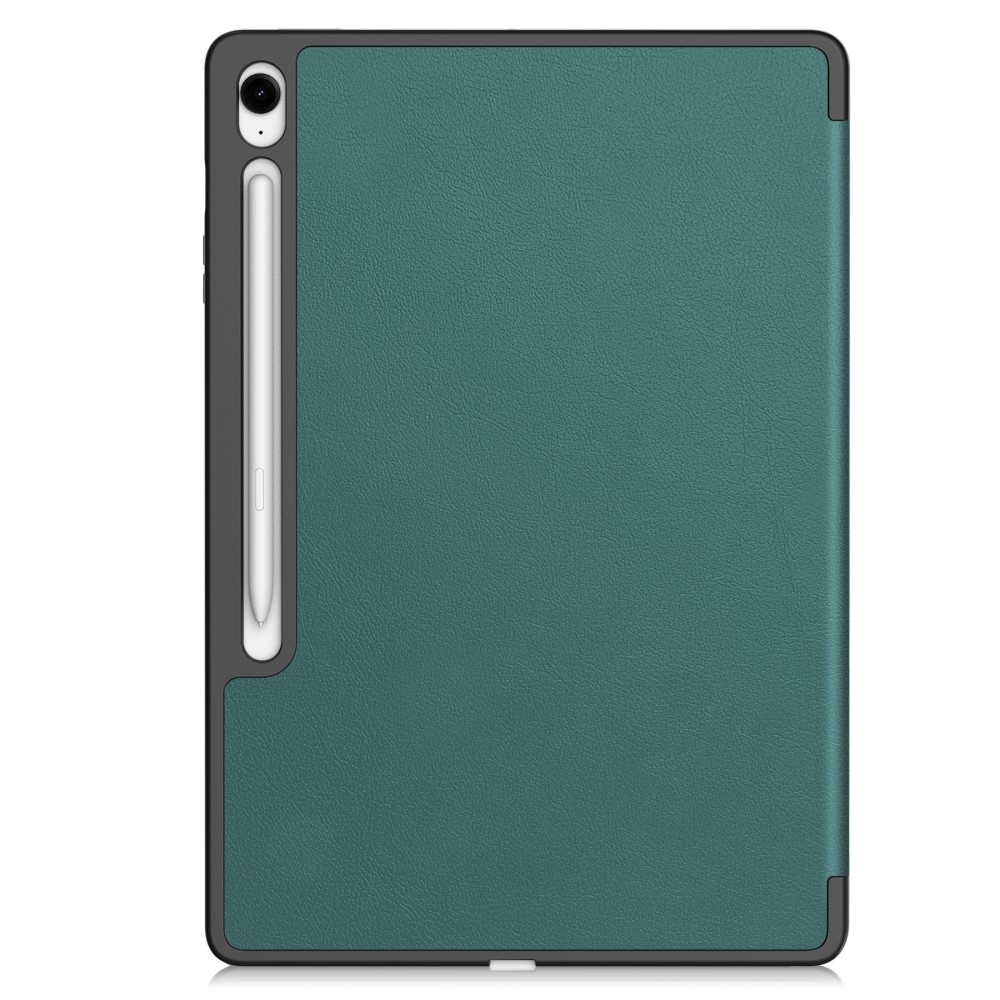 Casy chytré zavírací pouzdro na Samsung Galaxy Tab S10 FE+ - zelené