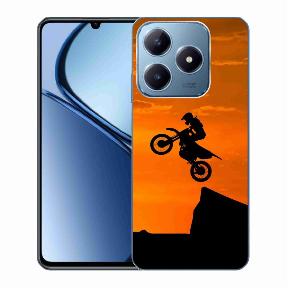 Gelový kryt mmCase na Realme C63 - motocross