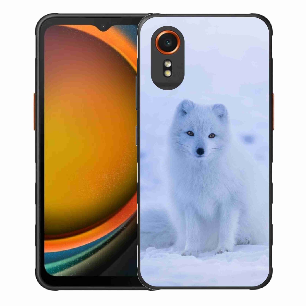 Gelový kryt mmCase na Samsung Galaxy Xcover 7 - polární liška