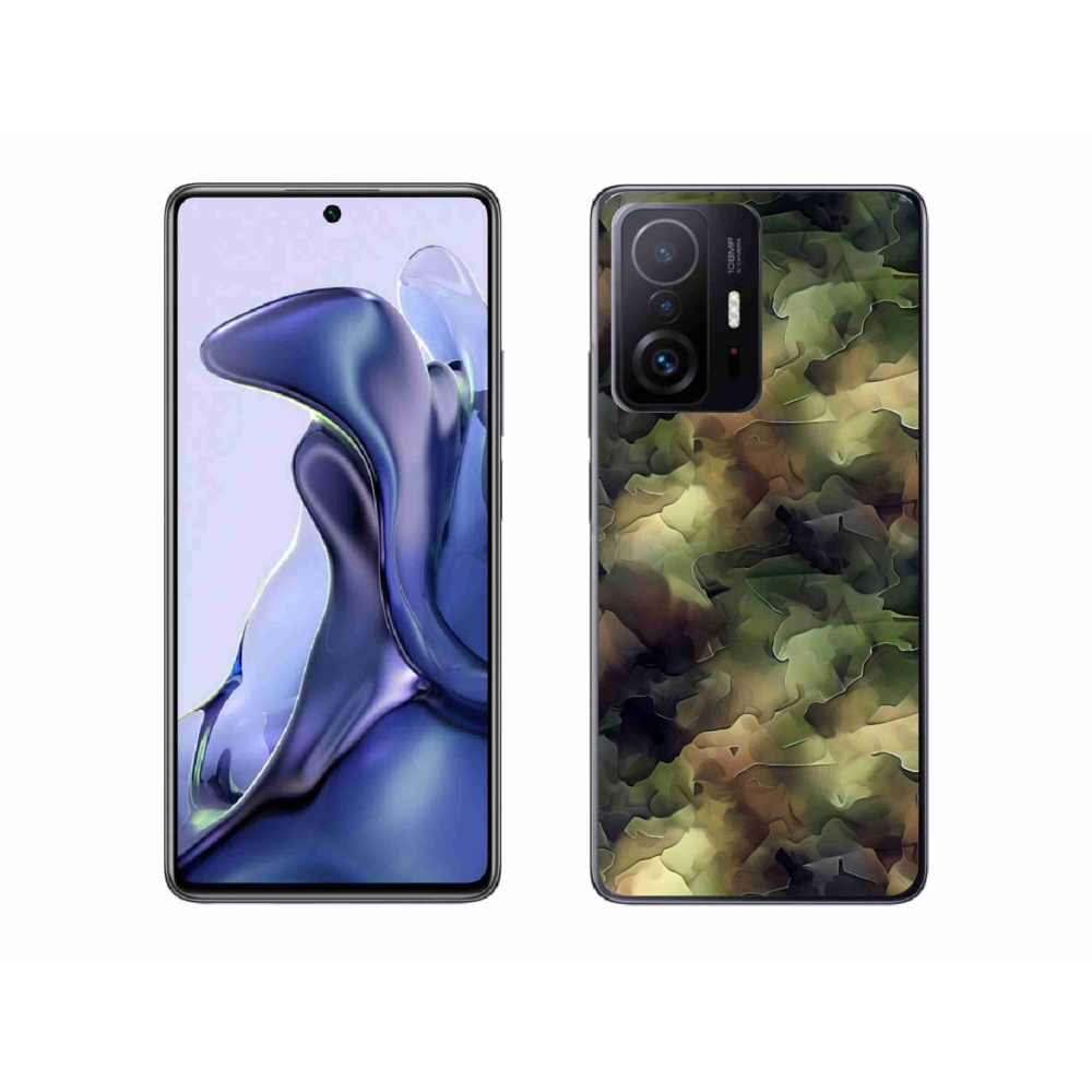 Gelový kryt mmCase na Xiaomi 11T Pro - maskáčový vzor 10