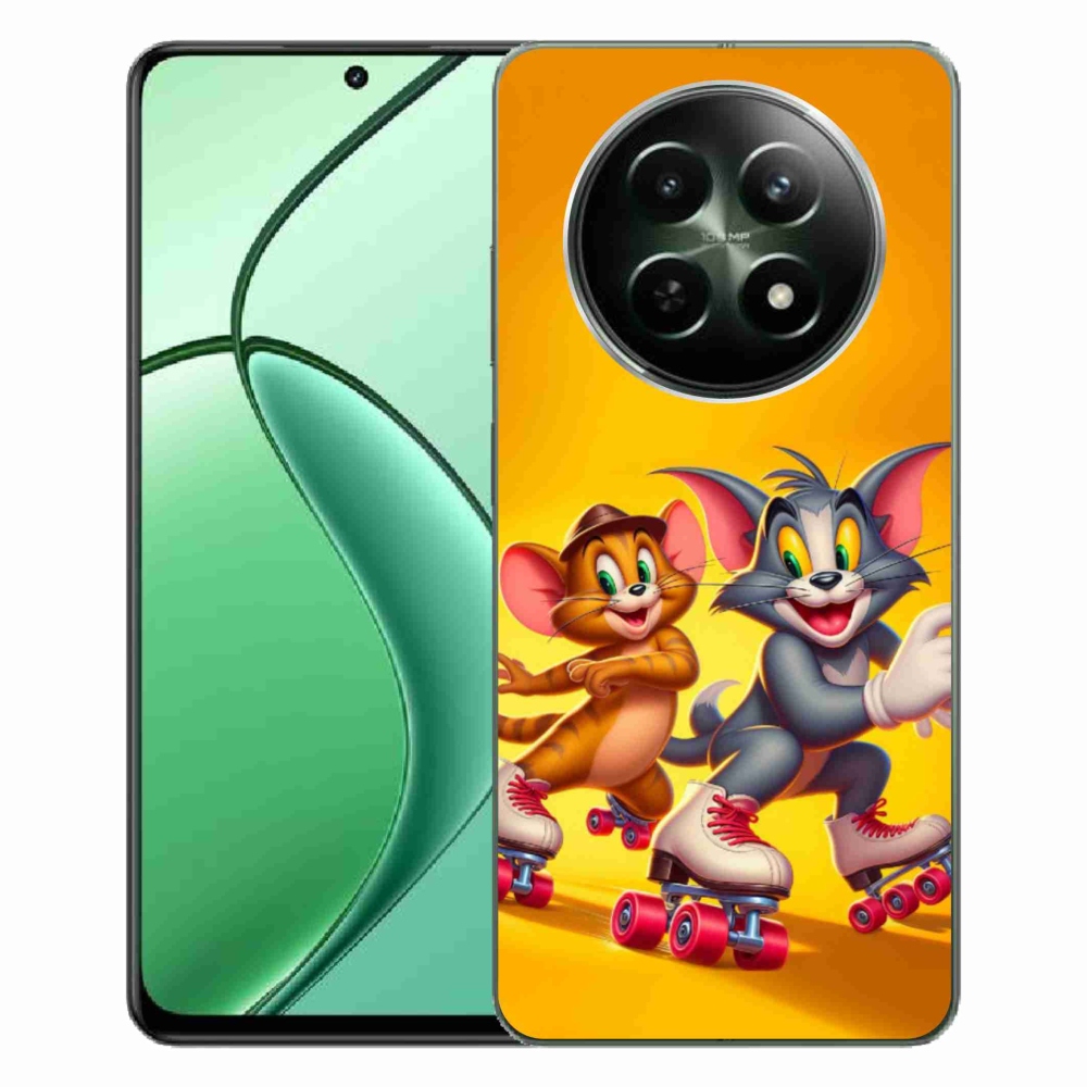 Gelový kryt mmCase na Realme 12 5G/12x 5G - tom a jerry