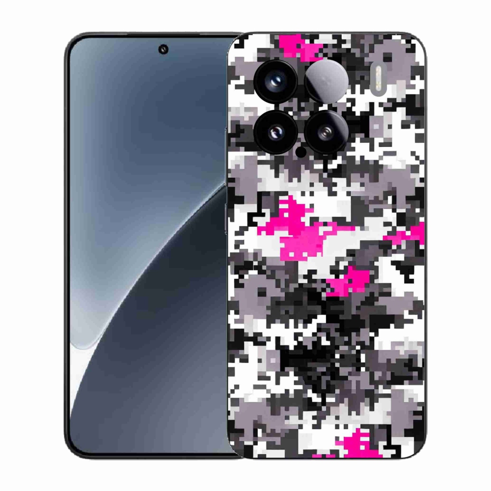 Gelový kryt mmCase na Xiaomi 15 - maskáčový vzor 4
