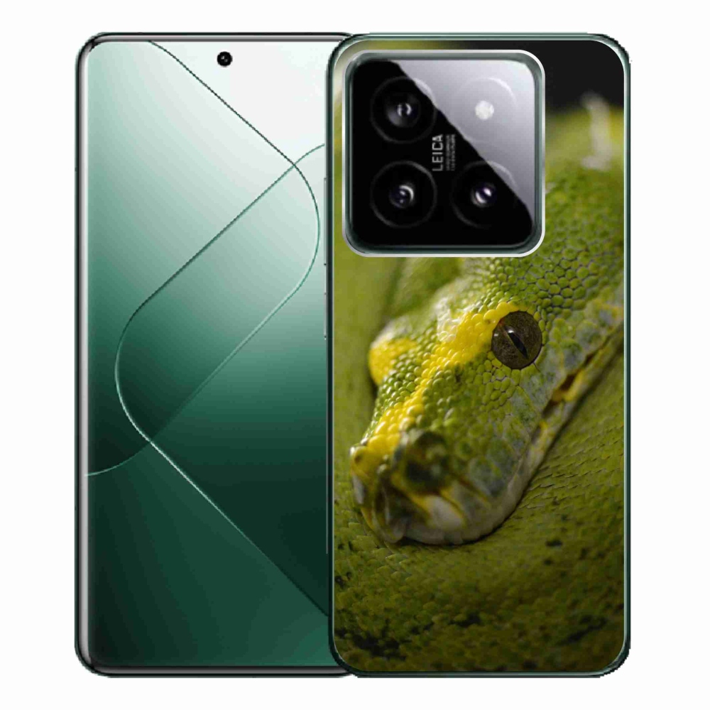 Gelový kryt mmCase na Xiaomi 14 Pro - had 2