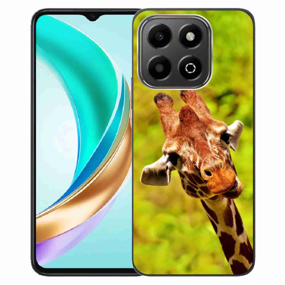 Gelový kryt mmCase na Honor X6b - žirafa