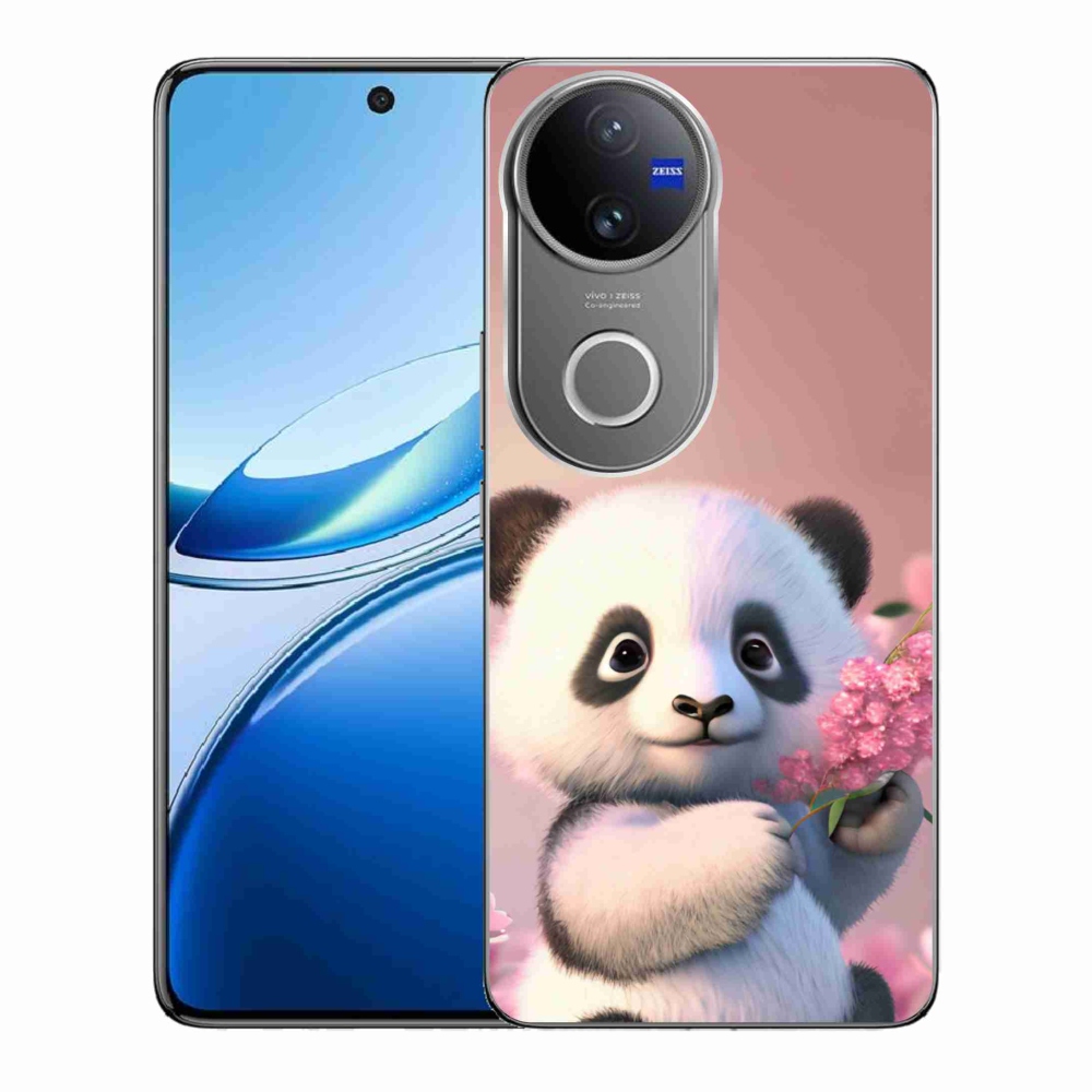 Gelový kryt mmCase na Vivo V50 5G - roztomilá panda