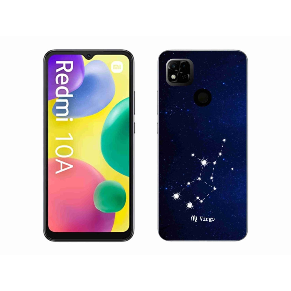 Gelový kryt mmCase na Xiaomi Redmi 10A - souhvězdí Panny