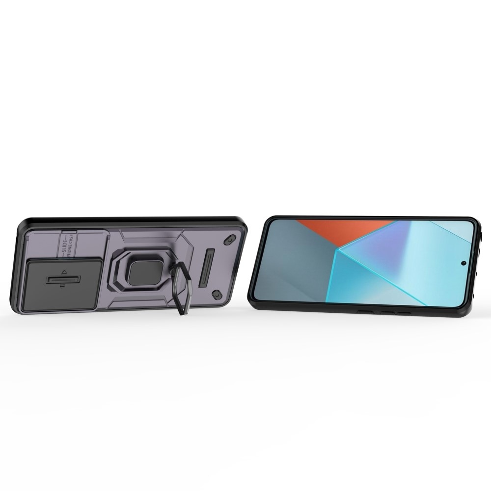 Lens odolný hybridní kryt na Xiaomi Redmi Note 13 Pro 5G/Poco X6 5G - fialový