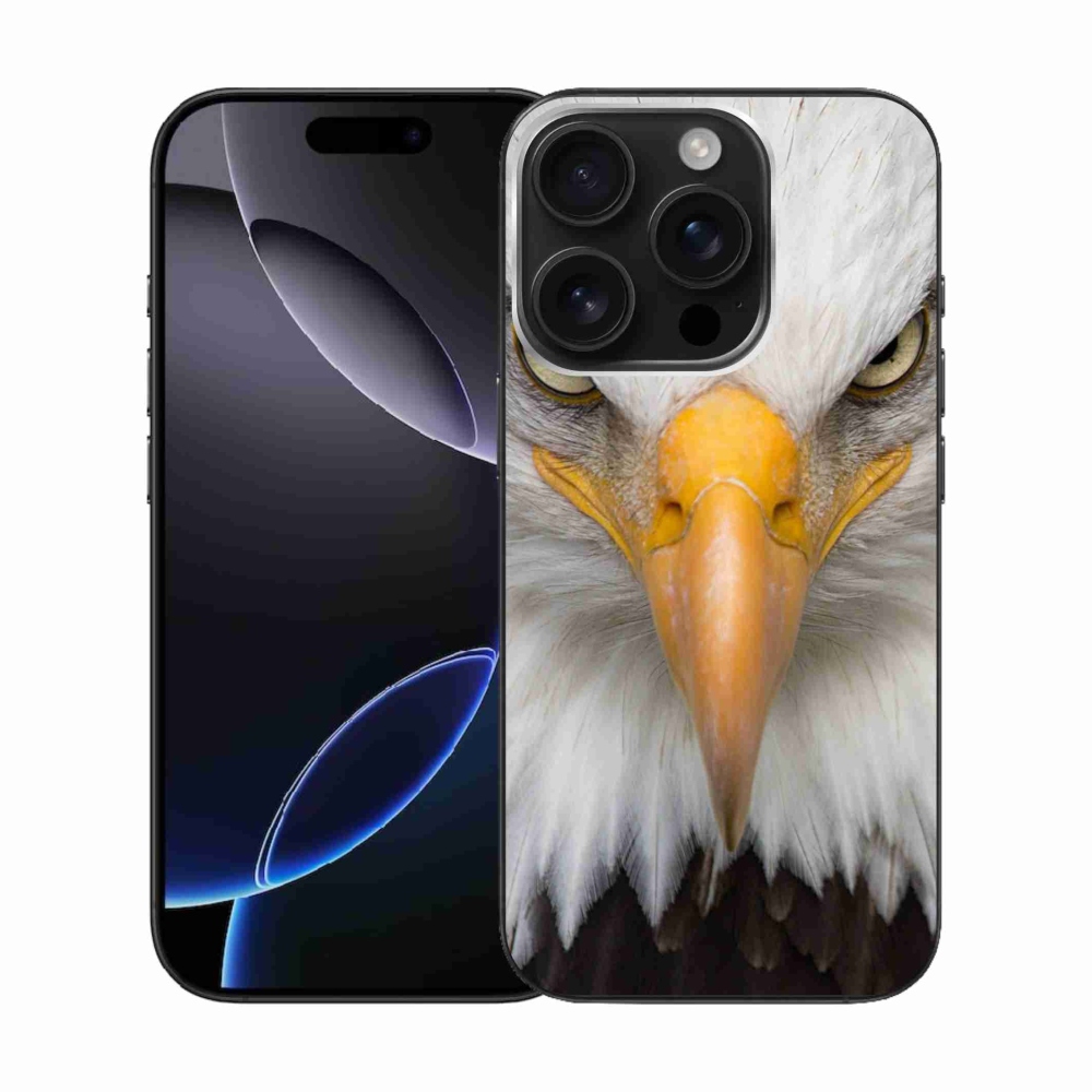 Gelový kryt mmCase na iPhone 16 Pro - orel