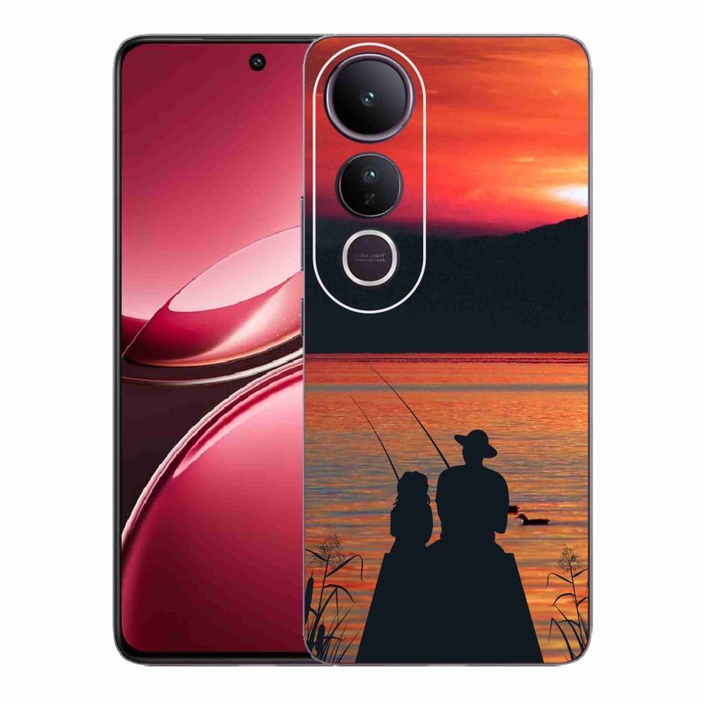 Gelový kryt mmCase na Vivo V50 Lite 4G/5G - rybaření 3