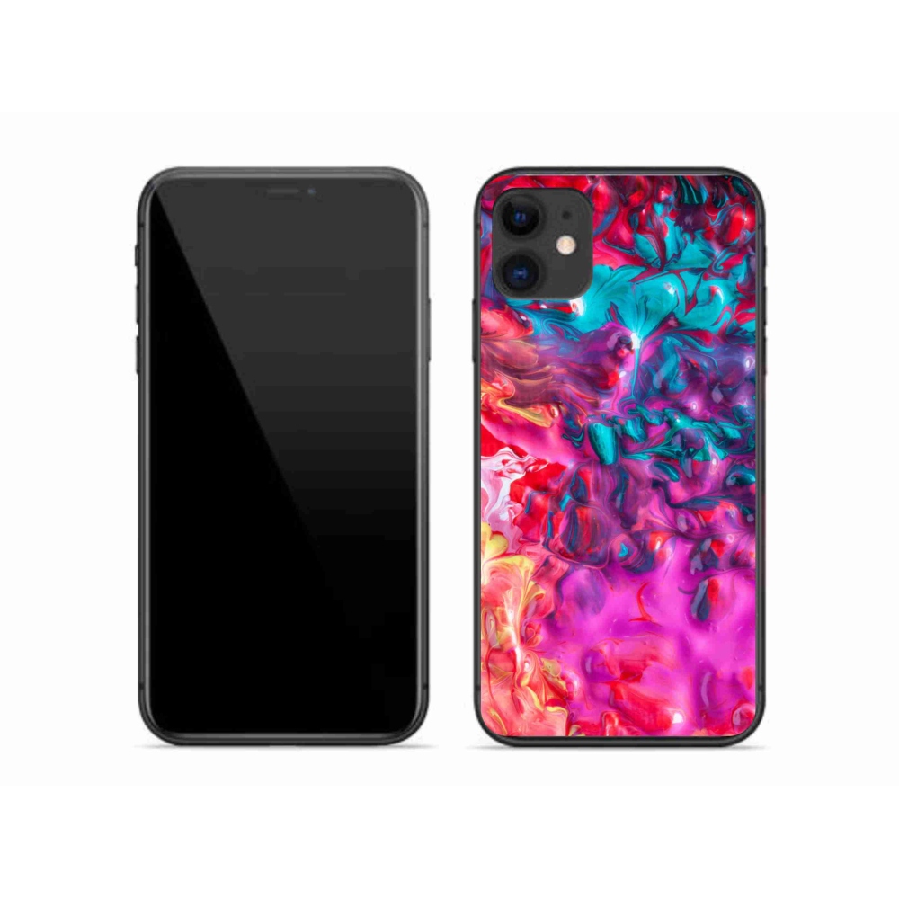 Gelový kryt mmCase na iPhone 11 - abstrakt 27