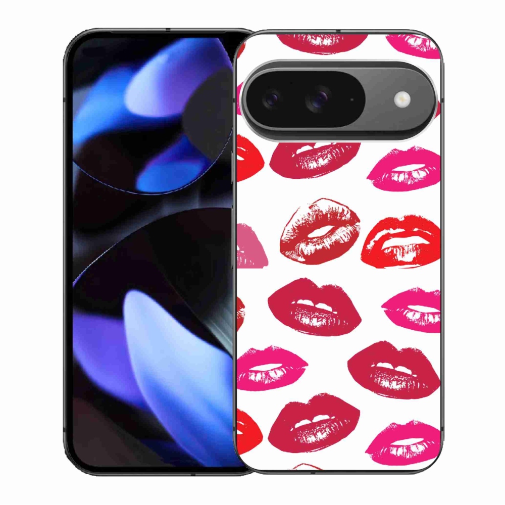 Gelový kryt mmCase na Google Pixel 9/9 Pro - rty