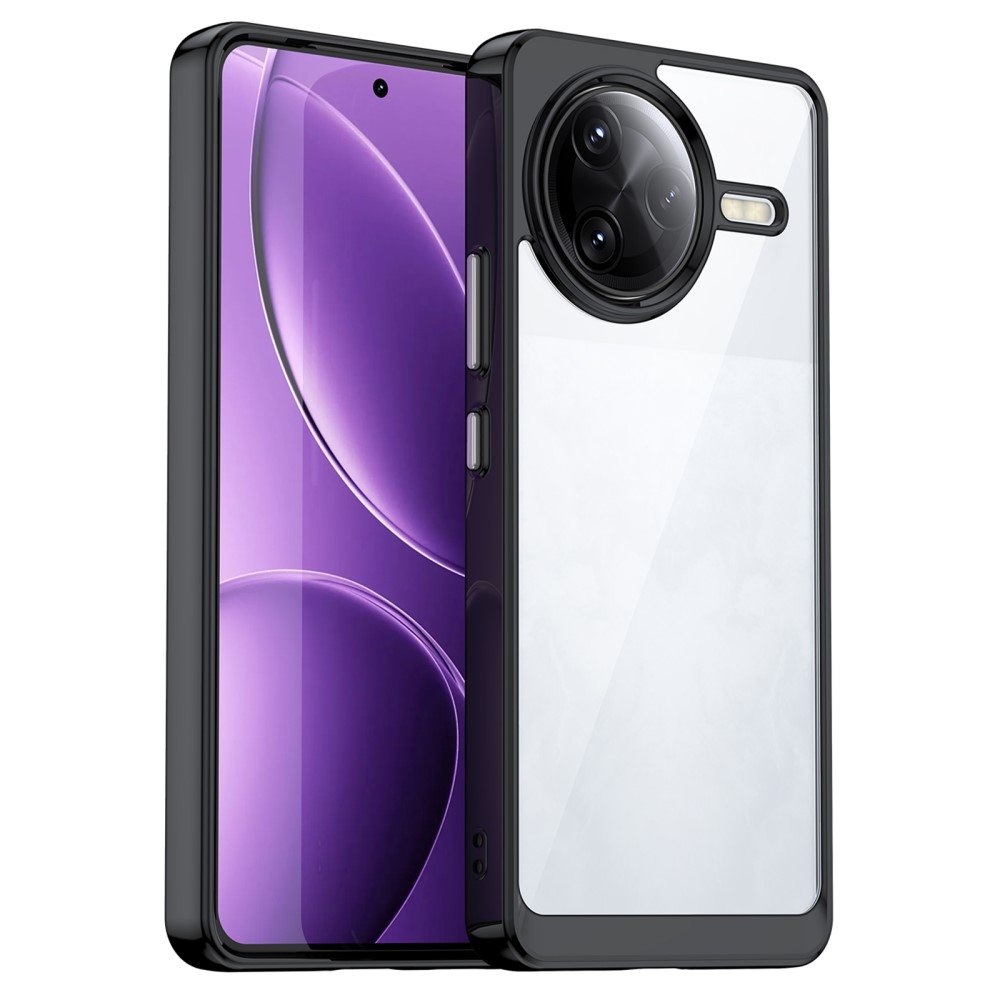Gelový obal s pevnými zády na Xiaomi Poco F7 Ultra - černý