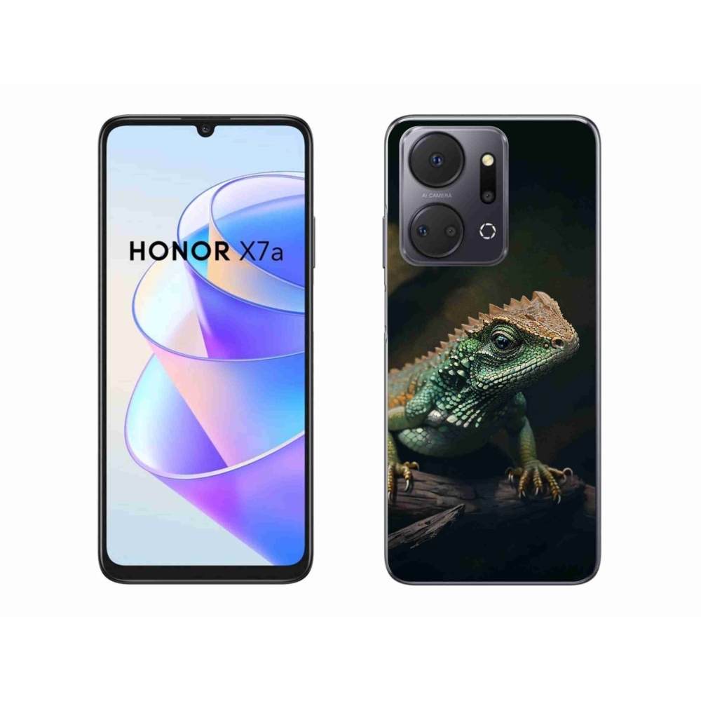 Gelový kryt mmCase na Honor X7a - ještěr