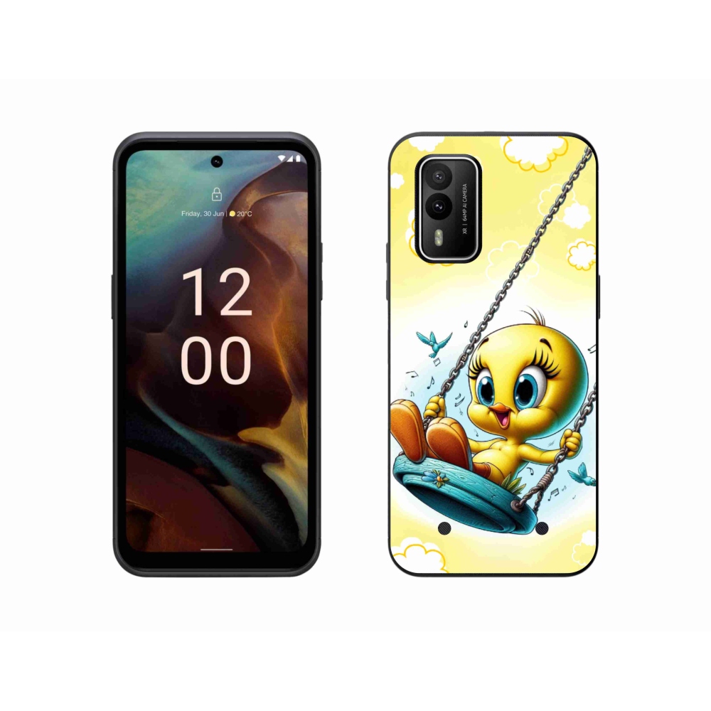 Gelový kryt mmCase na Nokia XR21 - tweety