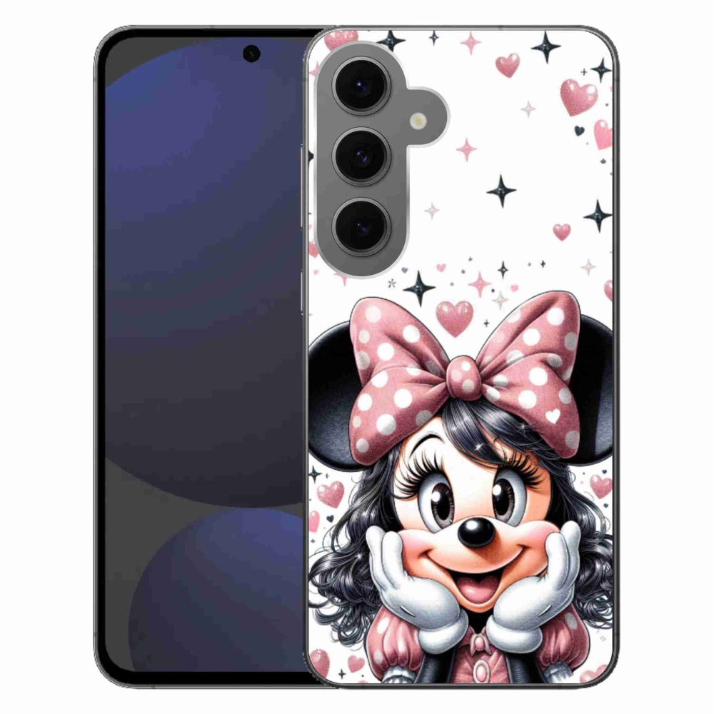 Gelový kryt mmCase na Samsung Galaxy S24 FE - minnie