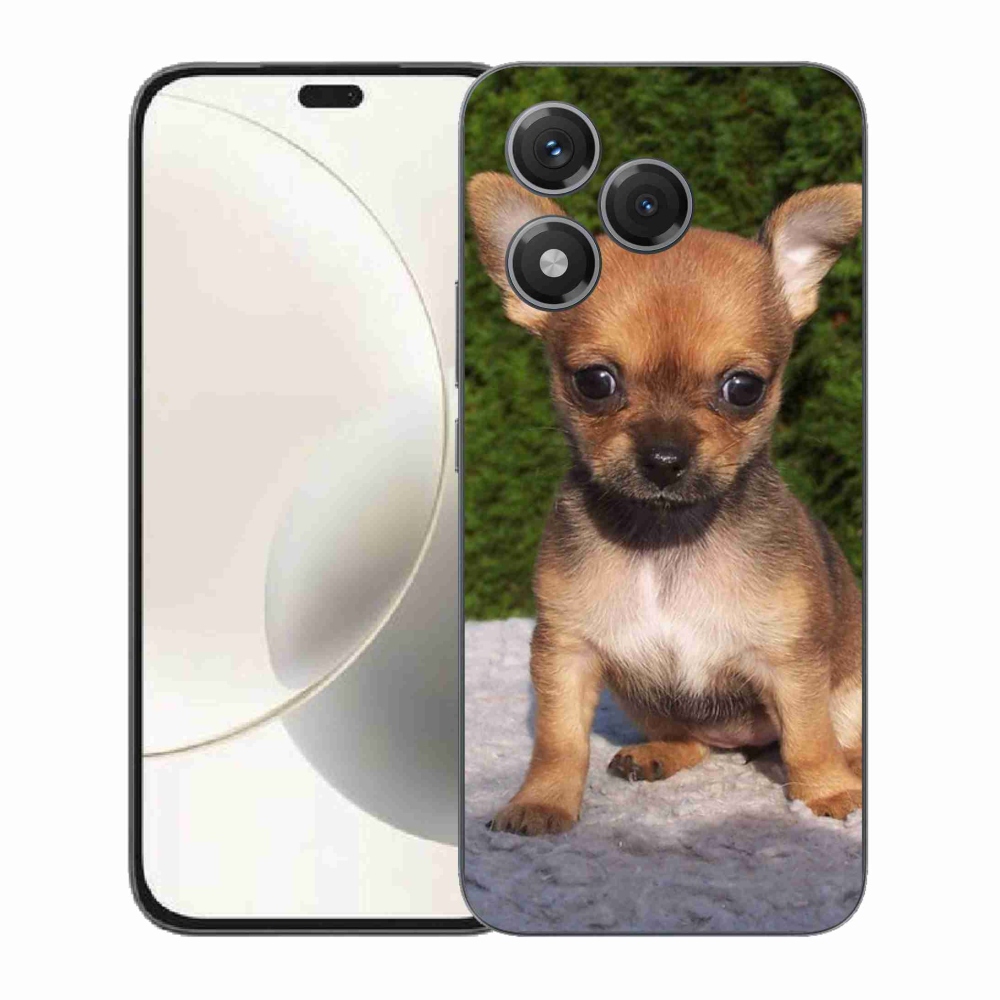 Gelový kryt mmCase na Honor 400 Lite - čivava 3