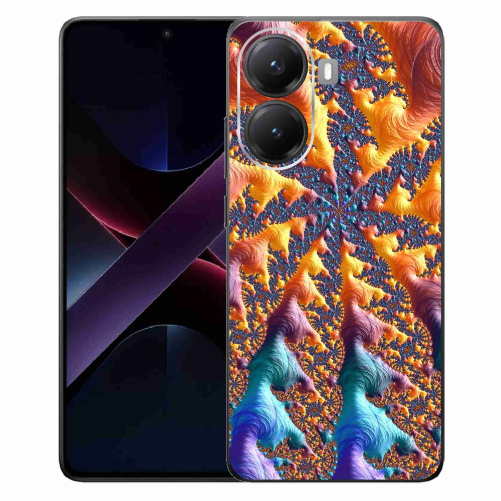 Gelový kryt mmCase na Xiaomi Poco X7 Pro 5G - abstraktní motiv 23