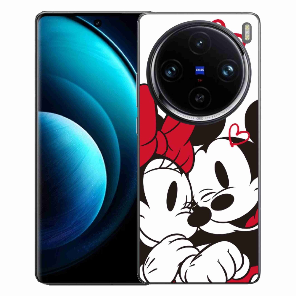 Gelový kryt mmCase na Vivo X100 Pro 5G - minnie a mickey