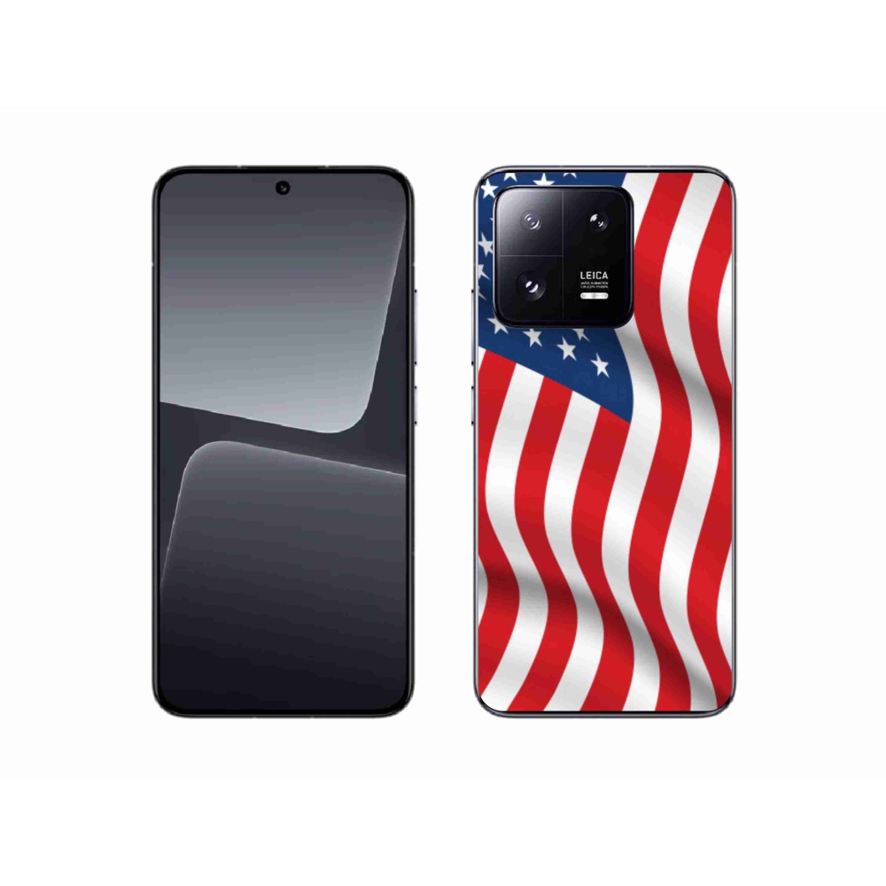 Gelový kryt mmCase na mobil Xiaomi 13 - USA vlajka