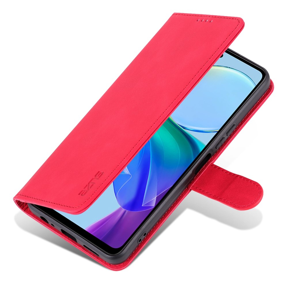AZNS knížkové pouzdro na Vivo V29 Lite 5G - červené