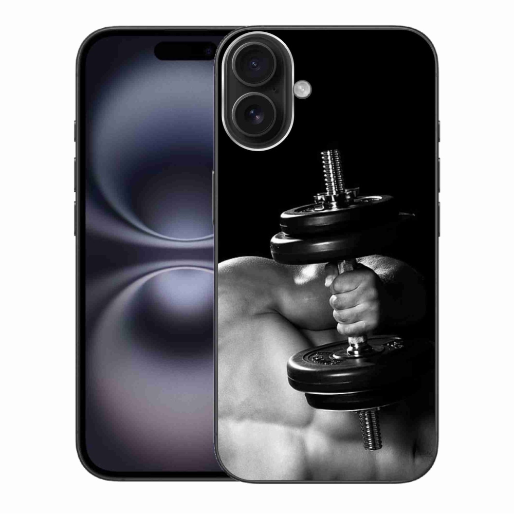 Gelový kryt mmCase na iPhone 16 Plus - posilování 2