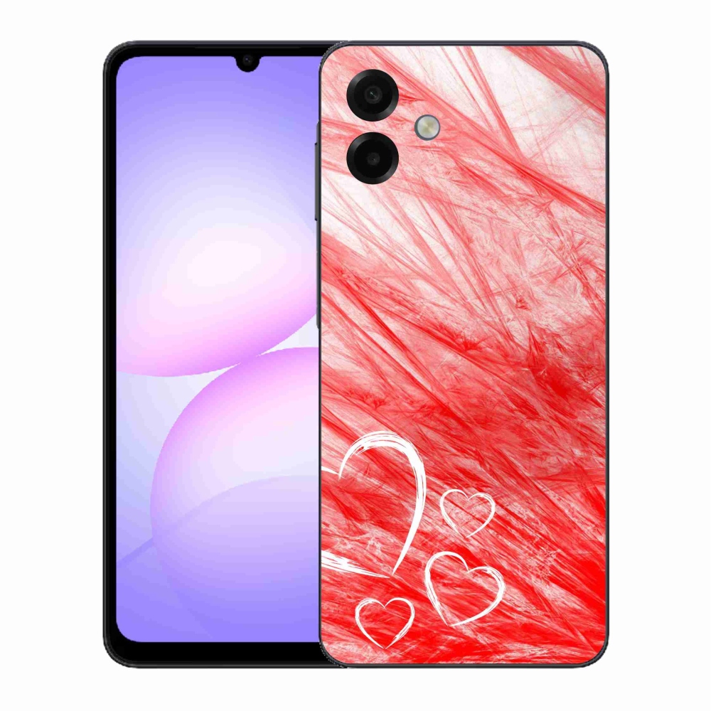 Gelový kryt mmCase na Samsung Galaxy A07 4G - heart