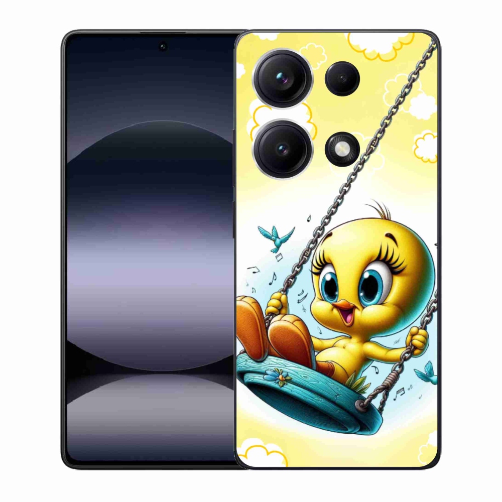 Gelový kryt mmCase na Xiaomi Redmi Note 14S - tweety