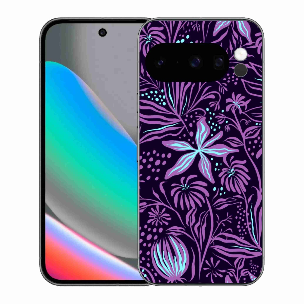 Gelový kryt mmCase na Google Pixel 10 Pro - květiny 2