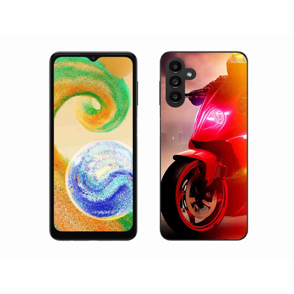 Gelový kryt mmCase na Samsung Galaxy A04s (164.7x76.7x9.1mm) - motorka