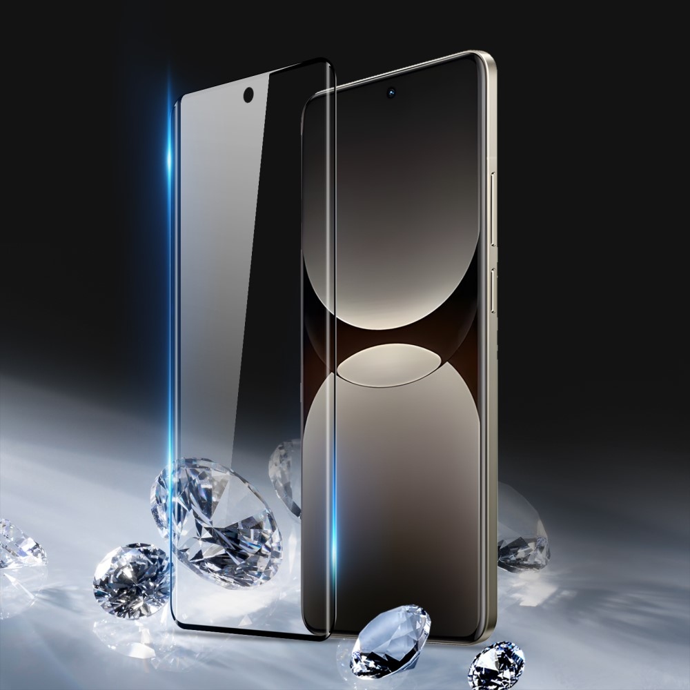 DUX 3D celoplošné tvrzené sklo (lepidlo pouze na hranách) na Realme GT 7 Pro 5G