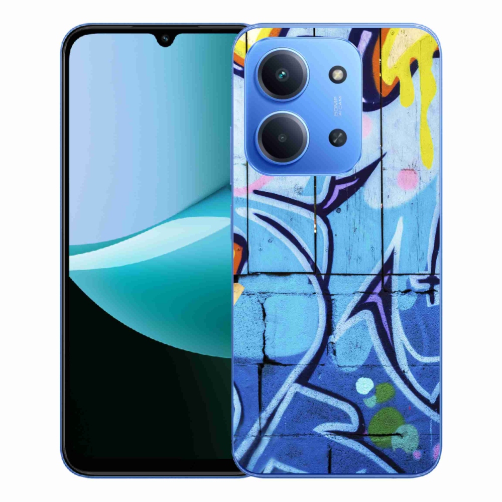 Gelový kryt mmCase na Xiaomi Redmi 15C 4G/5G (173mm) - graffiti
