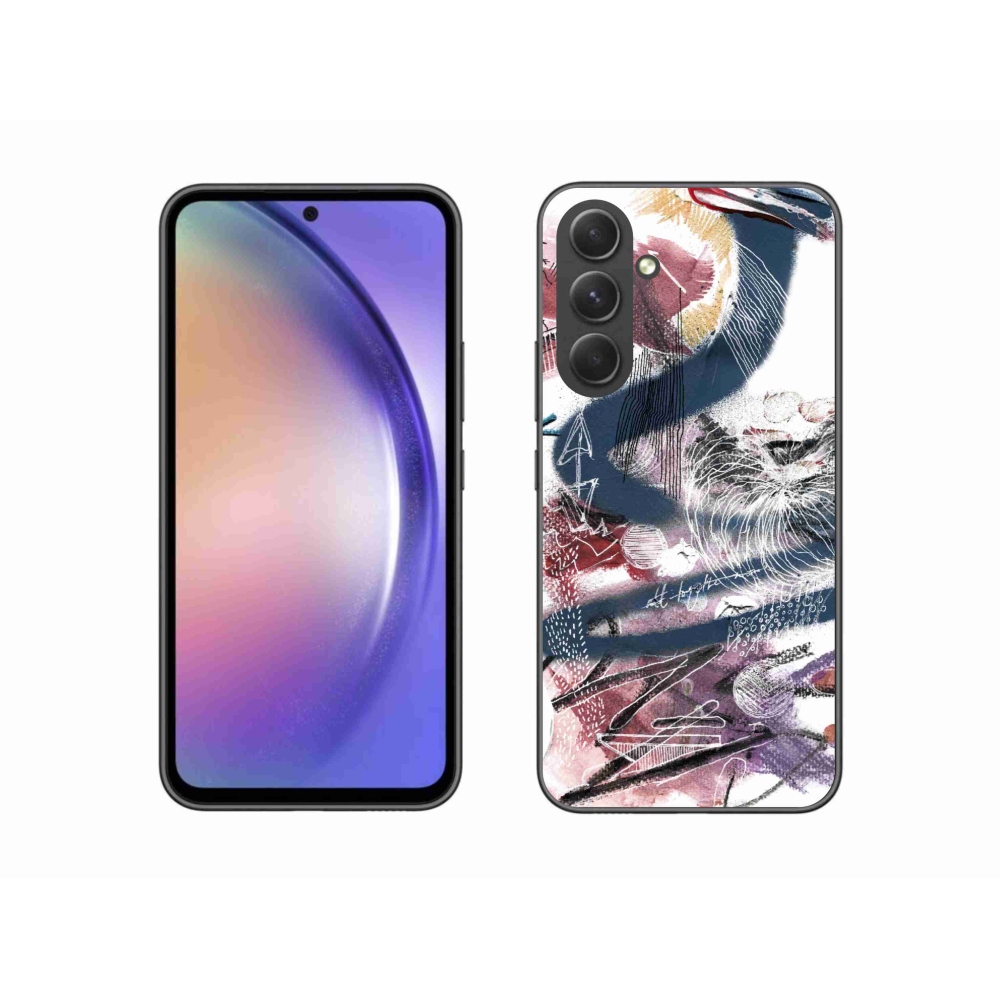 Gelový kryt mmCase na Samsung Galaxy A54 5G - abstraktní motiv 28