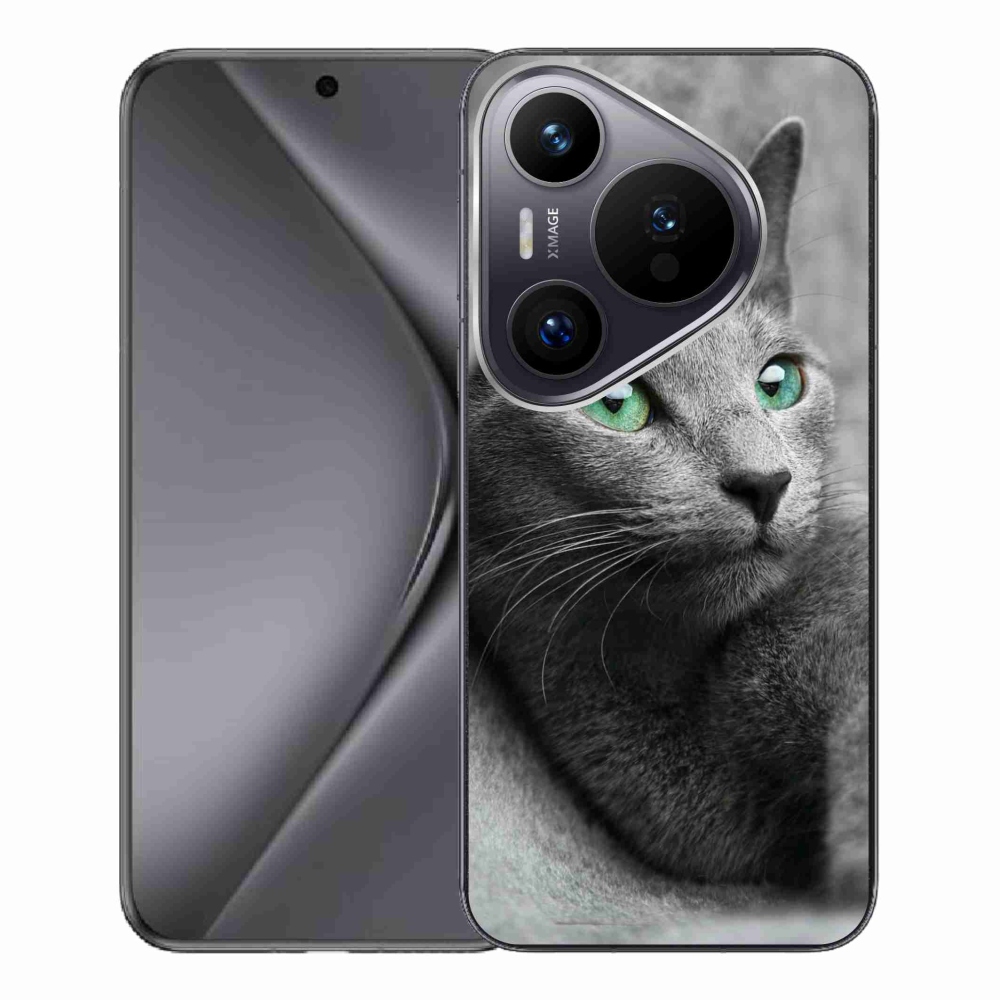Gelový kryt mmCase na Huawei Pura 70 Pro - kočka 2